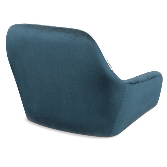 Стул полубарный Tejat синего цвета - лучшие Барные стулья в INMYROOM