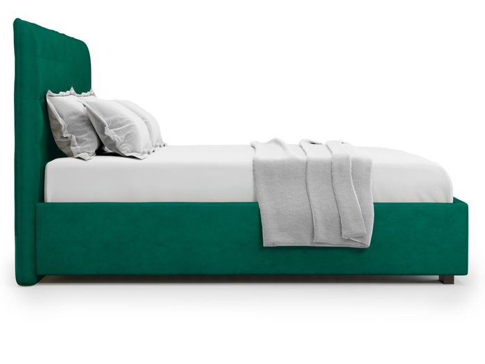 Кровать Brachano 180х200 зеленого цвета с подъемным механизмом  - лучшие Кровати для спальни в INMYROOM