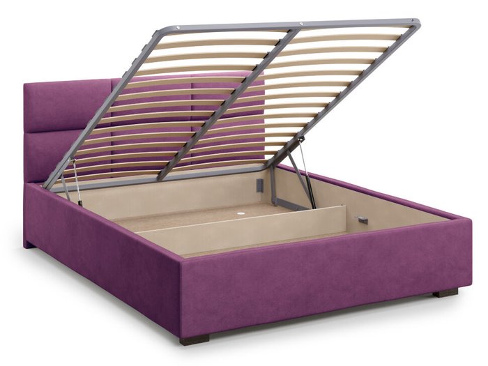 Кровать Bolsena 140х200 пурпурного цвета с подъемным механизмом  - лучшие Кровати для спальни в INMYROOM