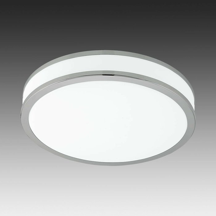 Светильник настенно-потолочный Palermo L бело-серого цвета  - купить Потолочные светильники по цене 6490.0