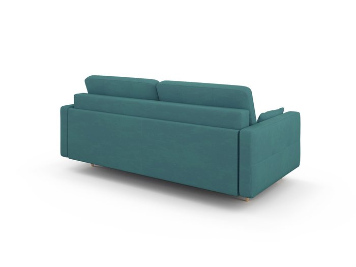 Угловой диван-кровать Берни зеленого цвета - купить Угловые диваны по цене 106000.0