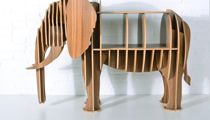 Полка-стол "Слон" - купить Журнальные столики по цене 32000.0