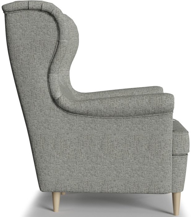 Кресло Торн Light grey серого цвета - лучшие Интерьерные кресла в INMYROOM