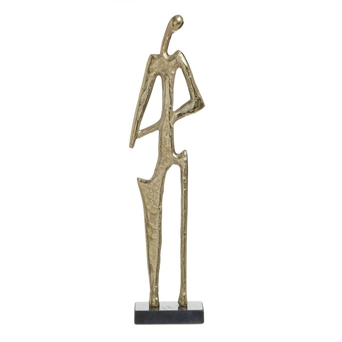 Декор настольный Figure черно-золотого цвета - купить Фигуры и статуэтки по цене 8220.0