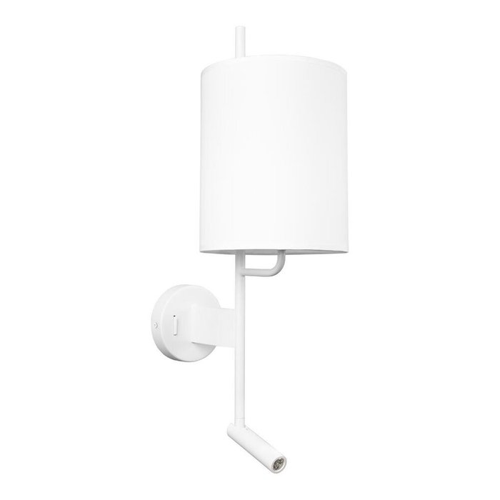 Бра Ritz 10253W/B White (ткань, цвет белый) Бра Ritz 10253W/B White (ткань, цвет белый)