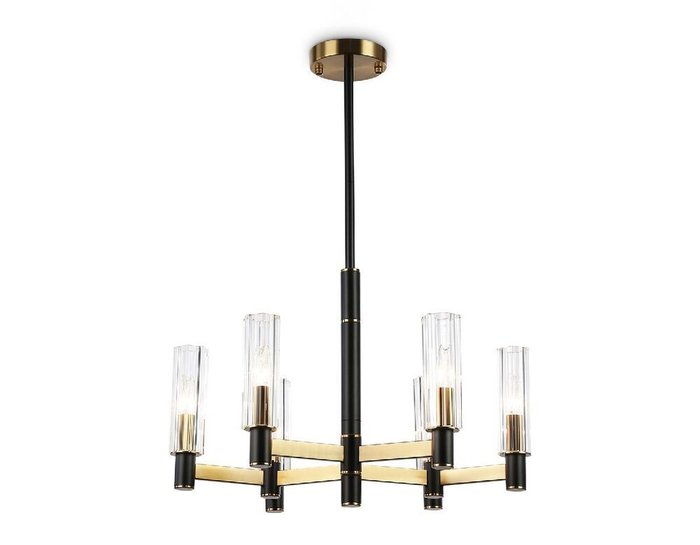 Люстра на штанге Heigh Light LH55511 (стекло, цвет прозрачный)