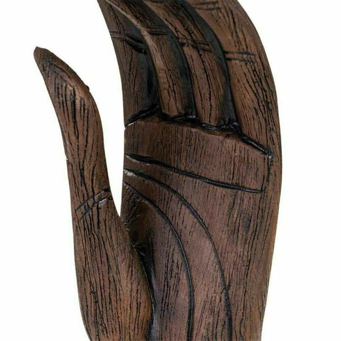 Декоративная фигура Коричневый Чёрный Металл полистоун рука 12 x 43 x 17 cm - лучшие Фигуры и статуэтки в INMYROOM