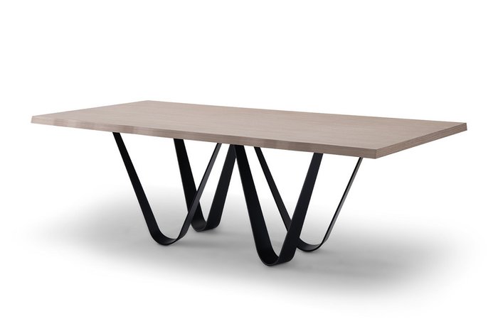 Стол обеденный бежевого цвета - купить Обеденные столы по цене 208640.0