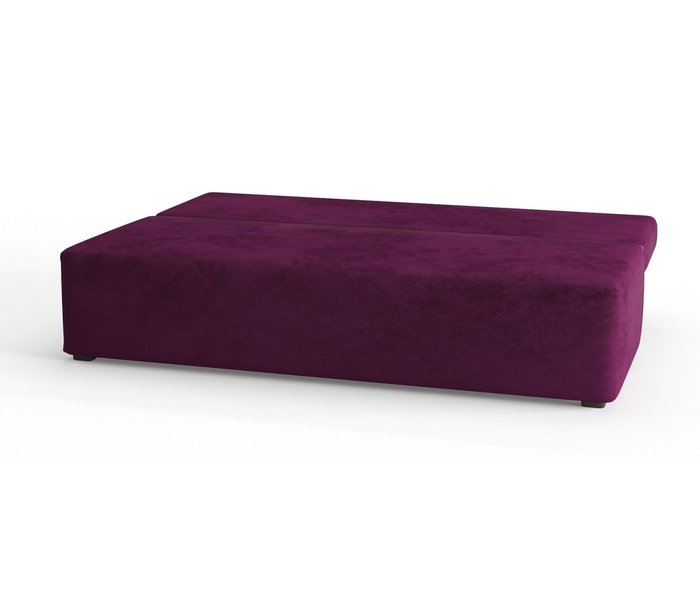 Диван-кровать из велюра Daimond фиолетового цвета - лучшие Прямые диваны в INMYROOM