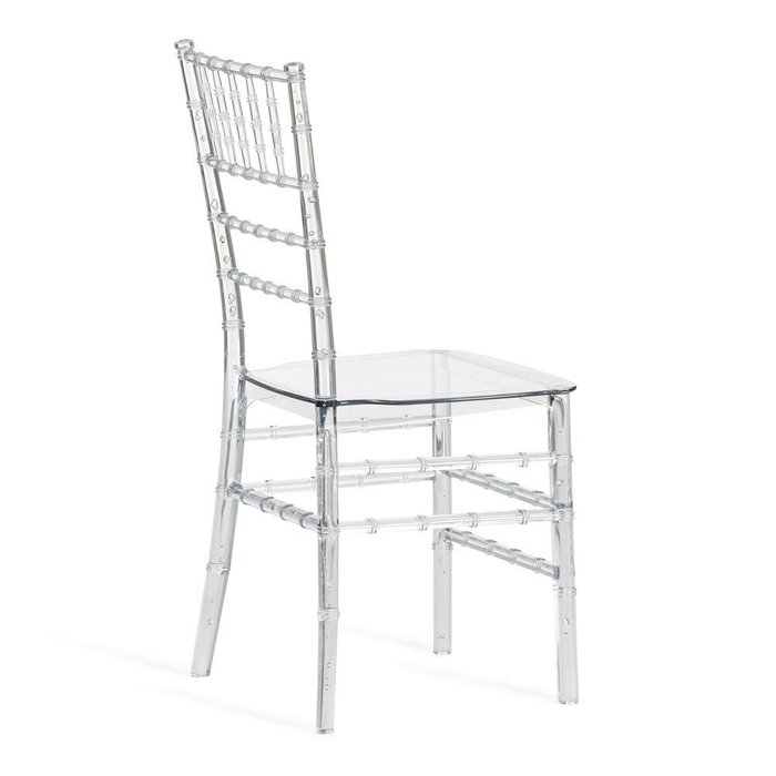 Стул Chavari прозрачного цвета - лучшие Обеденные стулья в INMYROOM