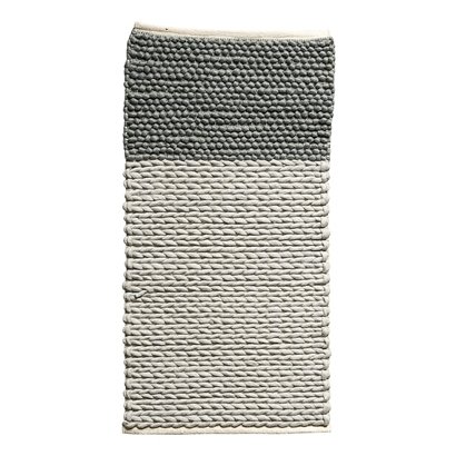   Ковер Rope Grey серого цвета 120х60 см - купить Ковры по цене 27600.0