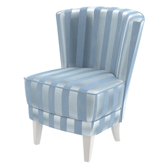 Кресло Rubia голубого цвета