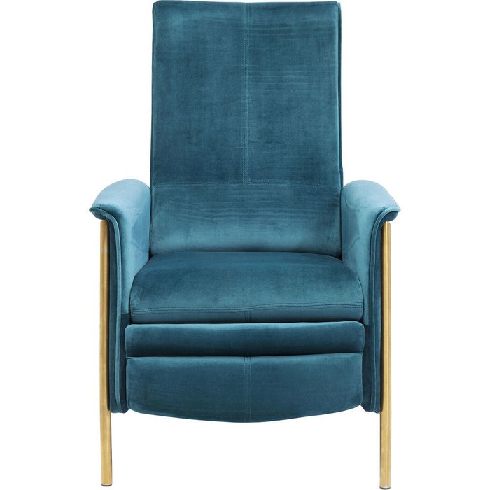 Кресло для отдыха Lazy синего цвета