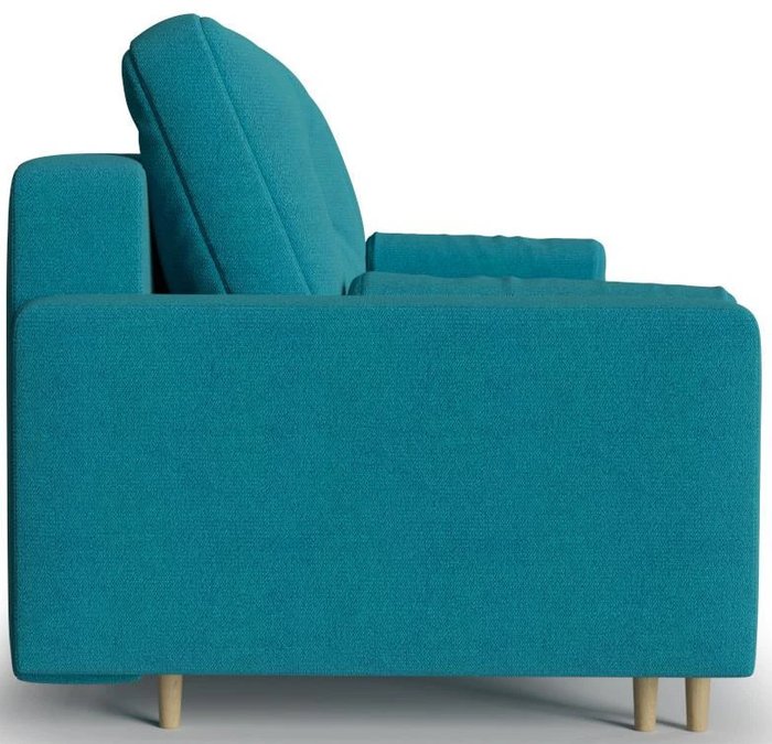 Диван-кровать прямой Белфаст unit Azur синего цвета - лучшие Прямые диваны в INMYROOM