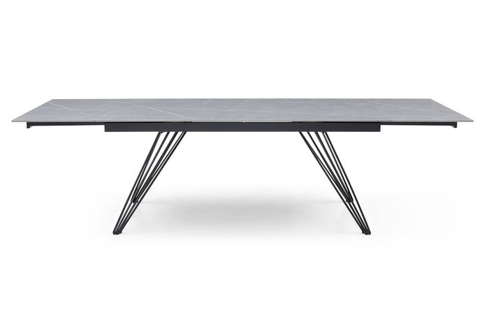 Раскладной обеденный стол Parma М серого цвета - лучшие Обеденные столы в INMYROOM