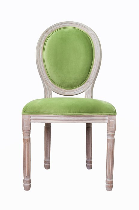 Стул Volker green с зеленой обивкой - купить Обеденные стулья по цене 25500.0
