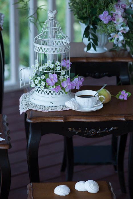Комплект консольных столиков из массива дерева - купить Кофейные столики по цене 27300.0