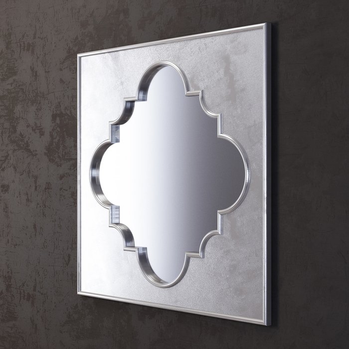 Зеркало Marion серебряного цвета - купить Настенные зеркала по цене 48950.0