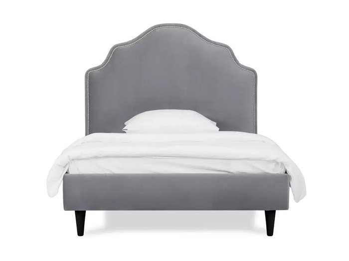 Кровать Princess II L 120х200 серого цвета - лучшие Кровати для спальни в INMYROOM