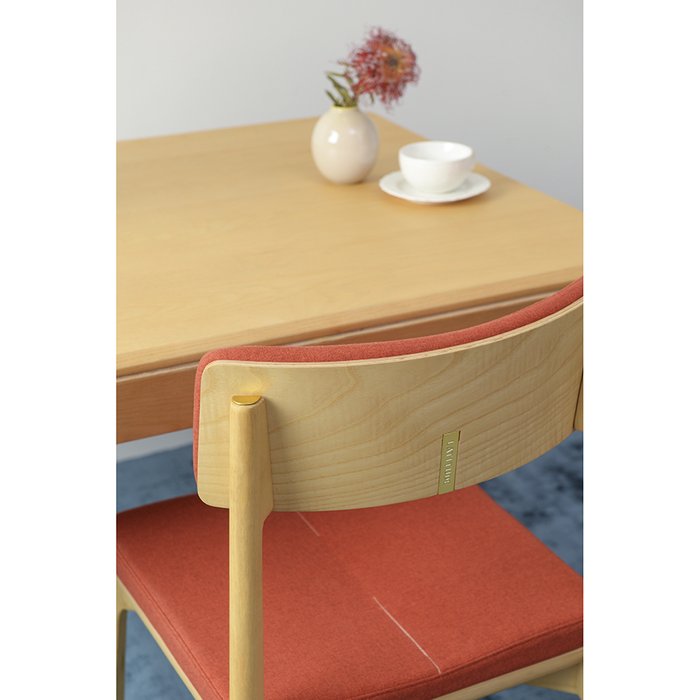 Стол обеденный Aska L бежевого цвета  - купить Обеденные столы по цене 49900.0