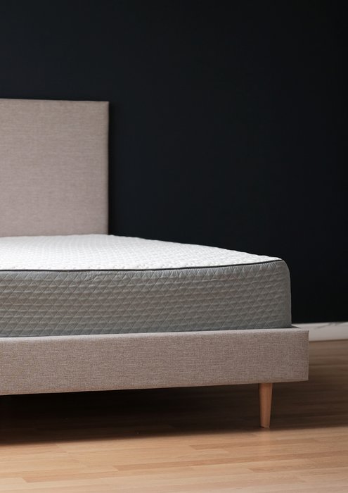Кровать Beige с изголовьем бежевого цвета 180х200 - лучшие Кровати для спальни в INMYROOM
