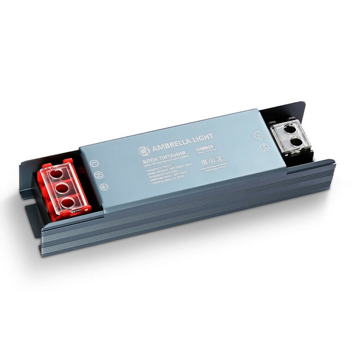 Блок питания для светодиодной ленты Ambrella LED Driver 24V 100W GS8824 Блок питания для светодиодной ленты Ambrella LED Driver 24V 100W GS8824