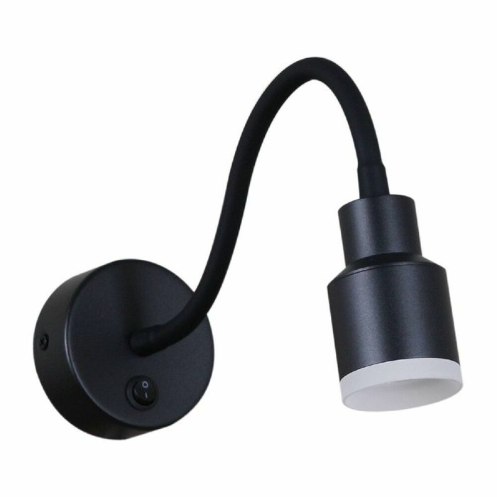 Бра 86202-9.2-001MN LED5W BK (алюминий, цвет черный) - лучшие Бра и настенные светильники в INMYROOM Бра 86202-9.2-001MN LED5W BK (алюминий, цвет черный) - лучшие Бра и настенные светильники в INMYROOM