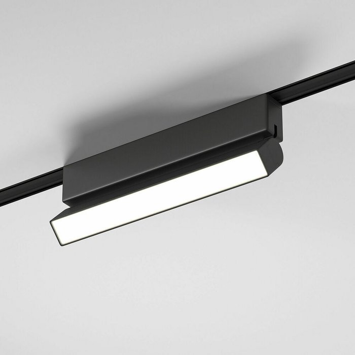 Трековый светильник Unity Flat Magnetic 10W 4000K черного цвета - купить Трековые светильники по цене 4410.0