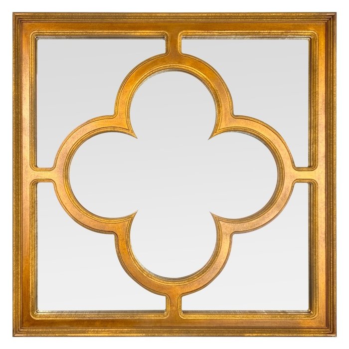Настенное зеркало Laforet в раме цвета состаренного золота