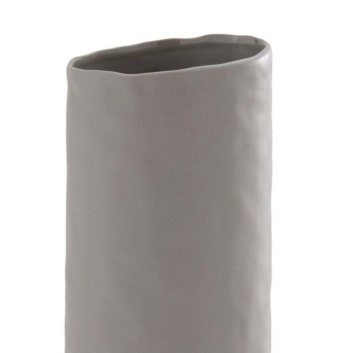 Ваза из керамики Liso серого цвета - купить Вазы  по цене 2209.0