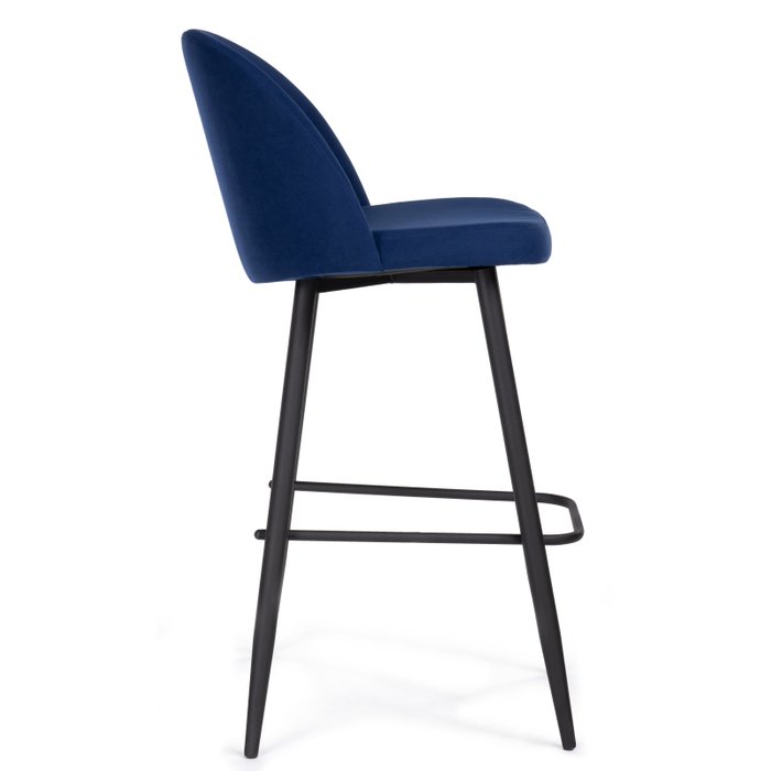 Стул барный Сондре темно-синего цвета - лучшие Барные стулья в INMYROOM
