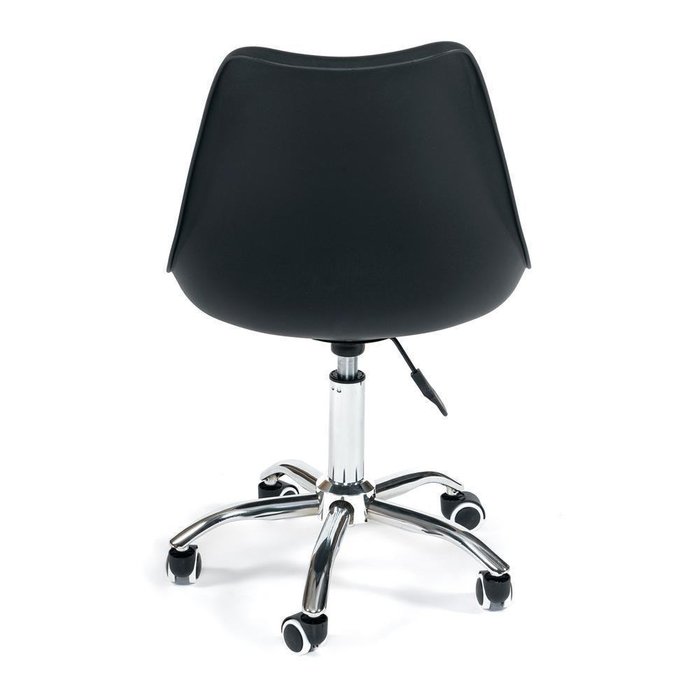 Набор из четырех офисных стульев Tulip черного цвета  - лучшие Офисные кресла в INMYROOM