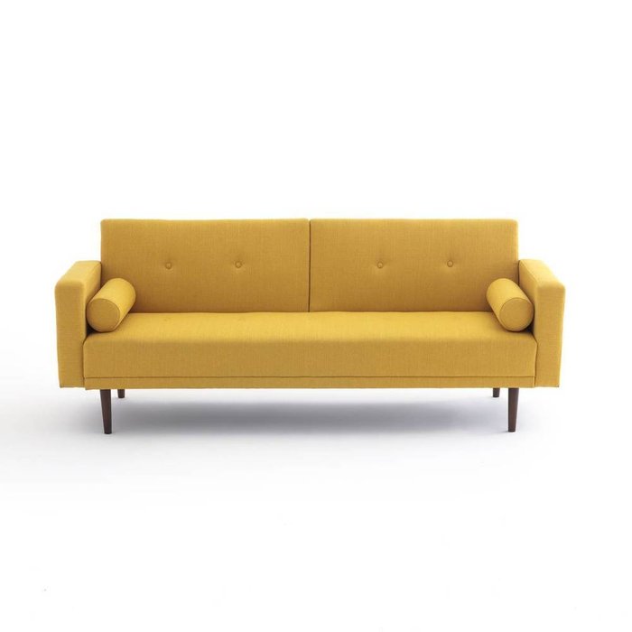Диван-кровать Tuske желтого цвета - купить Прямые диваны по цене 42642.0