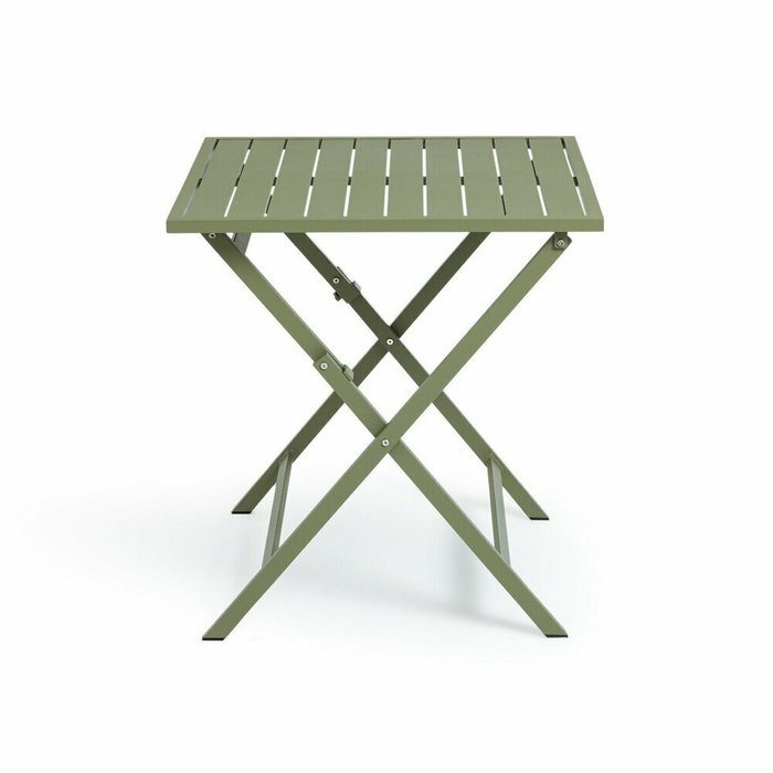 Стол садовый из алюминия Zapy зеленого цвета - лучшие Садовые столы в INMYROOM