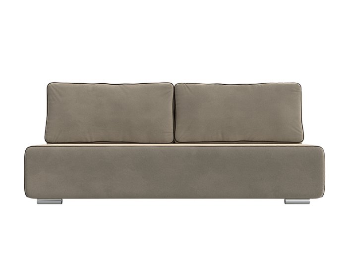 Прямой диван-кровать Уно бежевого цвета - купить Прямые диваны по цене 29999.0