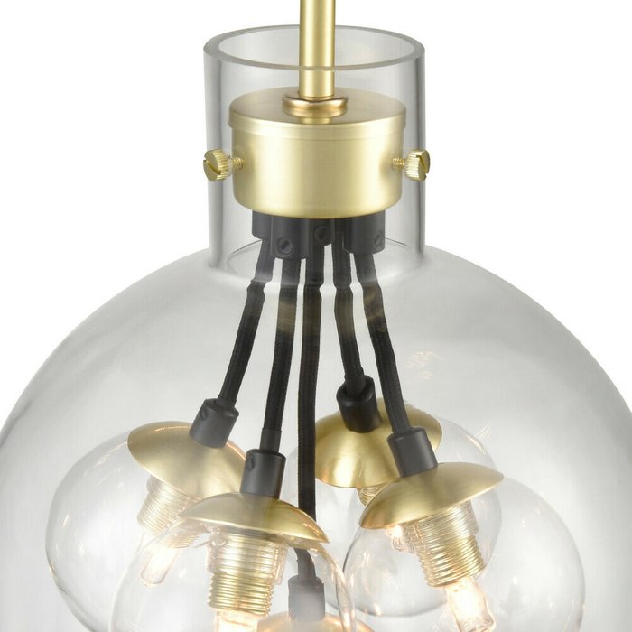 Светильник подвесной Caramella с прозрачным плафоном из стекла - лучшие Подвесные светильники в INMYROOM