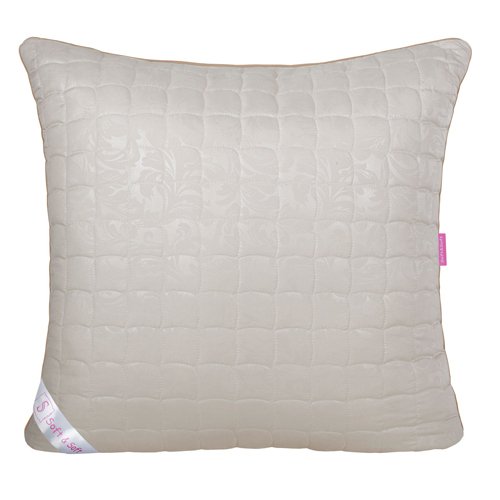 Подушка овечья шерсть Soft&Soft 50х70 бежевого цвета - купить Подушки для сна по цене 1173.0 Подушка овечья шерсть Soft&Soft 50х70 бежевого цвета - купить Подушки для сна по цене 1173.0