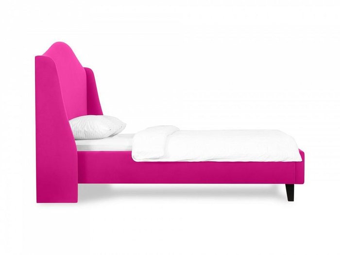 Кровать Lyon 160х200 розового цвета  - купить Кровати для спальни по цене 76950.0