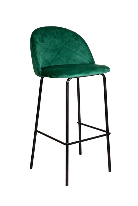 Барный стул Icon зеленого цвета