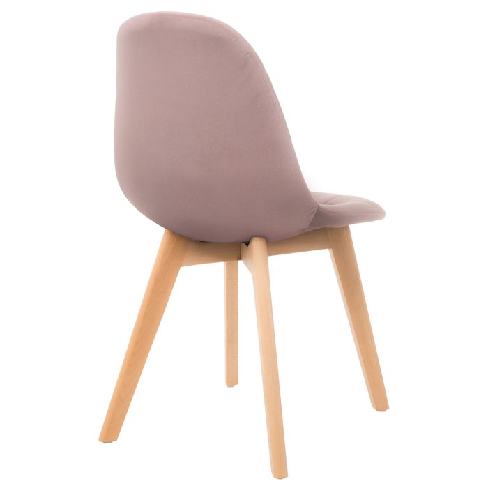 Стул Filip бежево-розового цвета - лучшие Обеденные стулья в INMYROOM