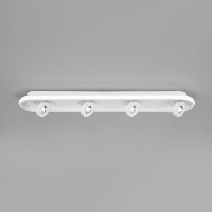 Потолочный светодиодный светильник 20123/4 LED белый Slam - лучшие Потолочные светильники в INMYROOM
