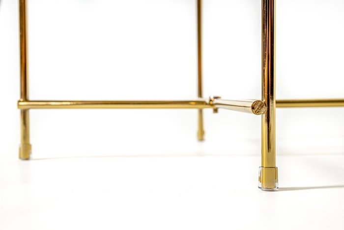Приставной столик Gatsby S золотого цвета - лучшие Кофейные столики в INMYROOM