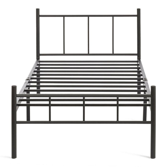 Кровать Rowenta 90х200 черного цвета - лучшие Кровати для спальни в INMYROOM
