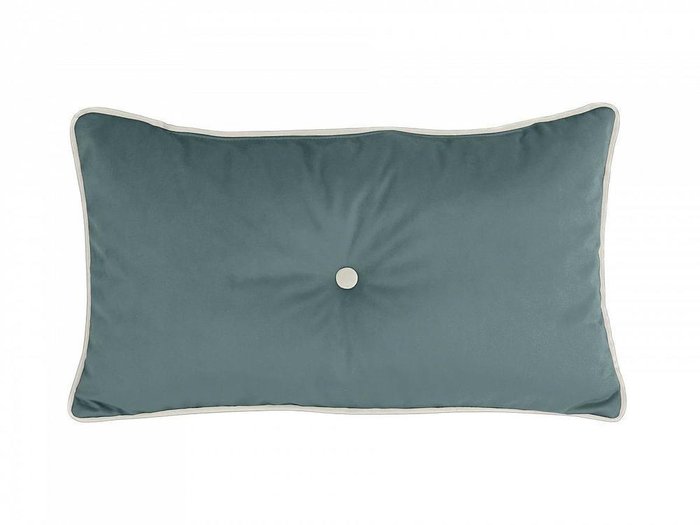 Декоративная подушка Pretty серо-синего цвета 