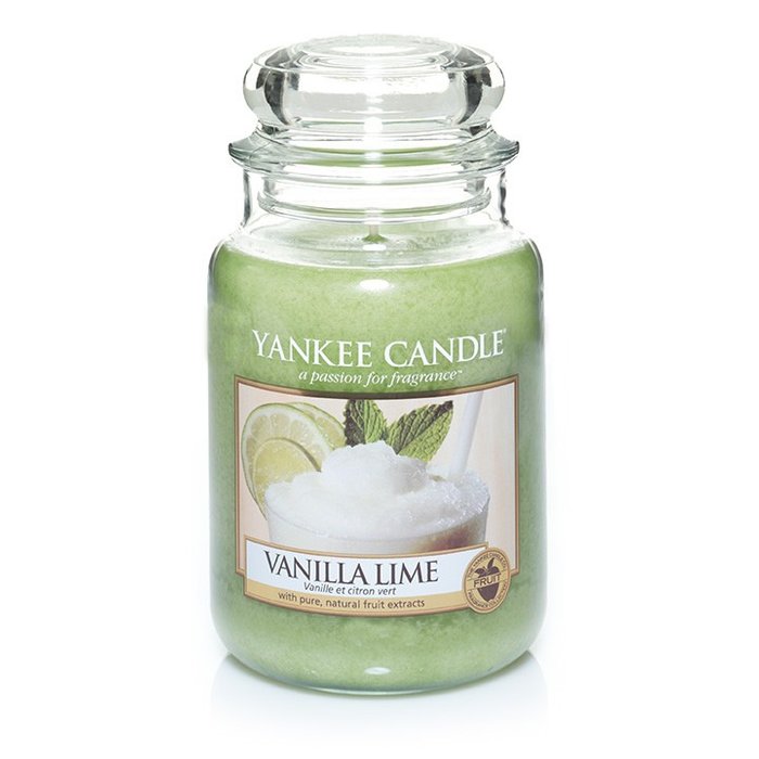 Ароматическая свеча Yankee Candle Vanilla Lime / Ваниль и Лайм