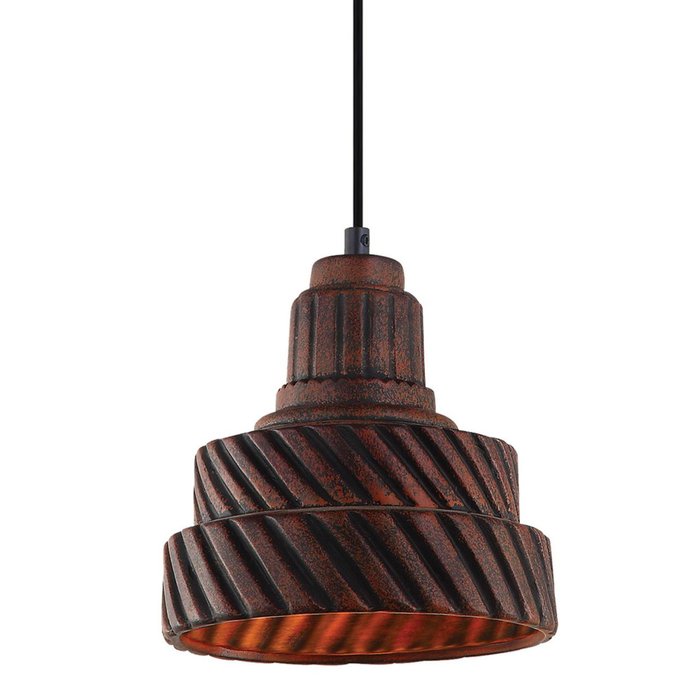 Подвесной светильник Loft коричневого цвета - купить Подвесные светильники по цене 4839.0