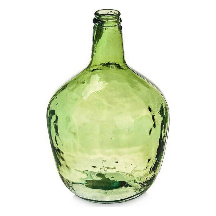 бутылка Плоский Декор 17 x 29 x 17 cm Зеленый (4 штук) - лучшие Фигуры и статуэтки в INMYROOM