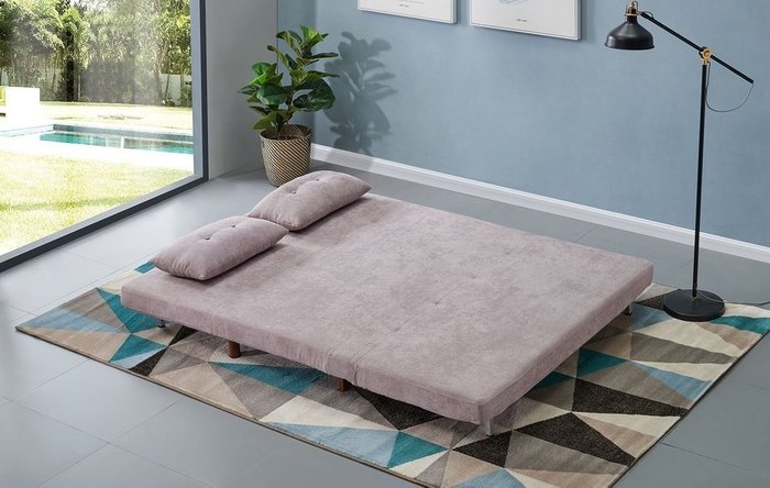 Диван-кровать Doris серо-бежевого цвета - купить Прямые диваны по цене 58950.0