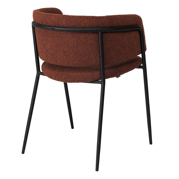 Стул Helning терракотового цвета - лучшие Обеденные стулья в INMYROOM