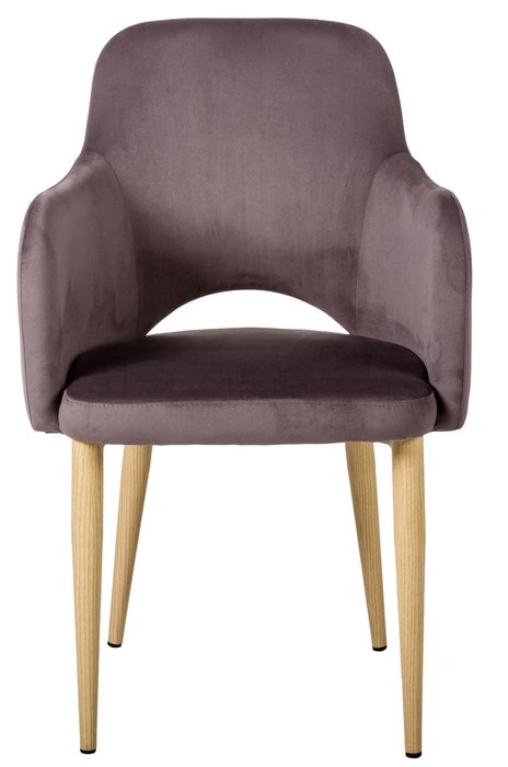 Стул-кресло Ledger коричневого цвета - купить Обеденные стулья по цене 11680.0